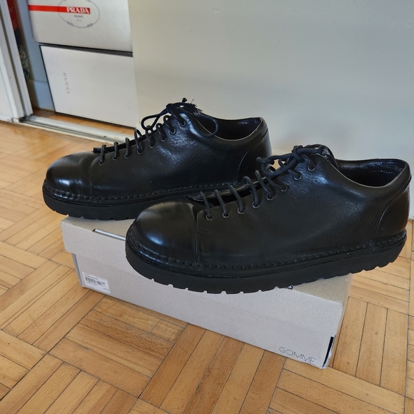 MARSELL Pallottola Pedula Black Derby Boots - Picture 2 of 11